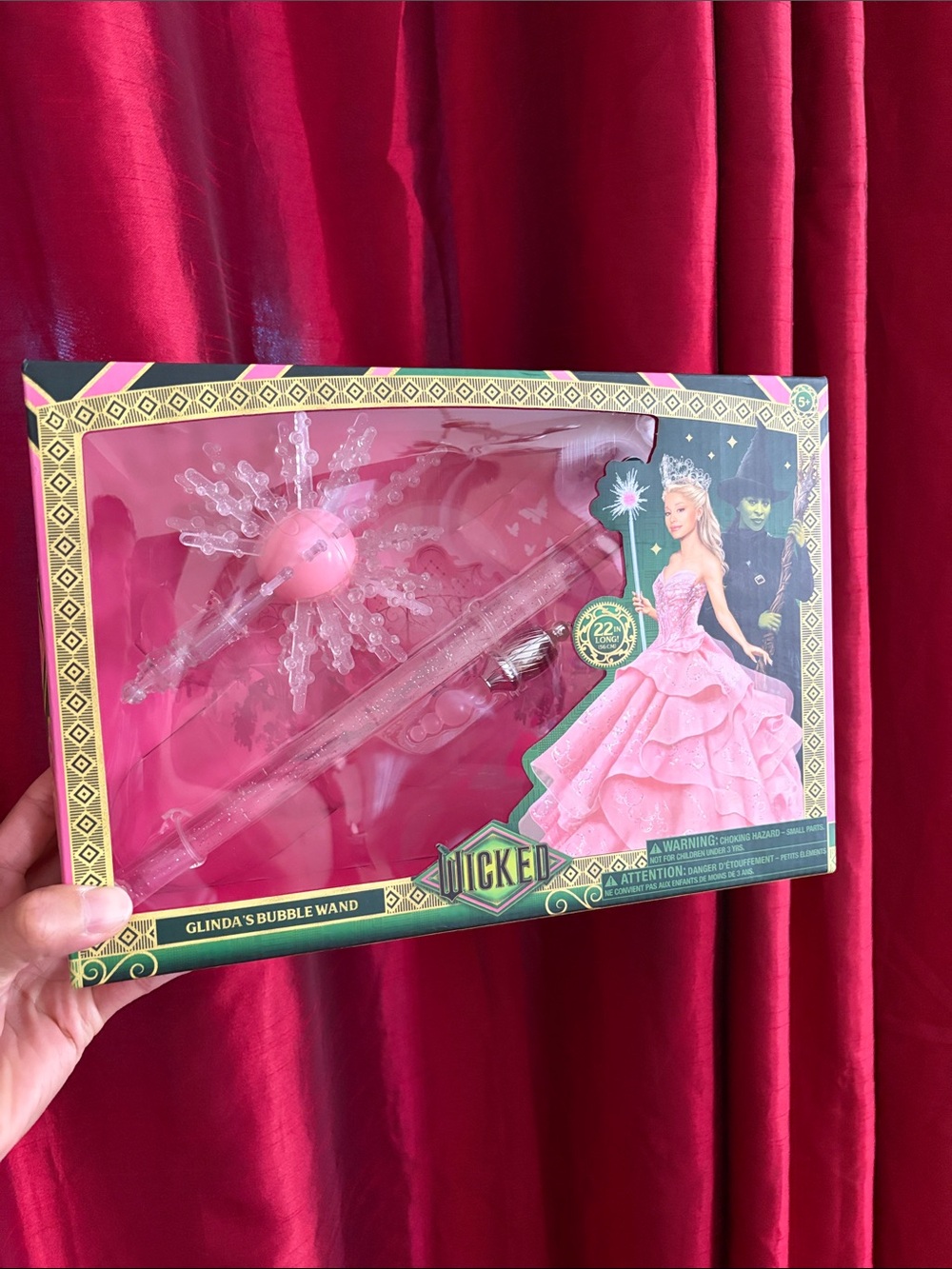 NEW! Wicked Glinda's Bubble Wand
